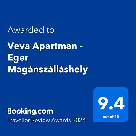 Veva Apartman - Eger Maganszallashely المظهر الخارجي الصورة